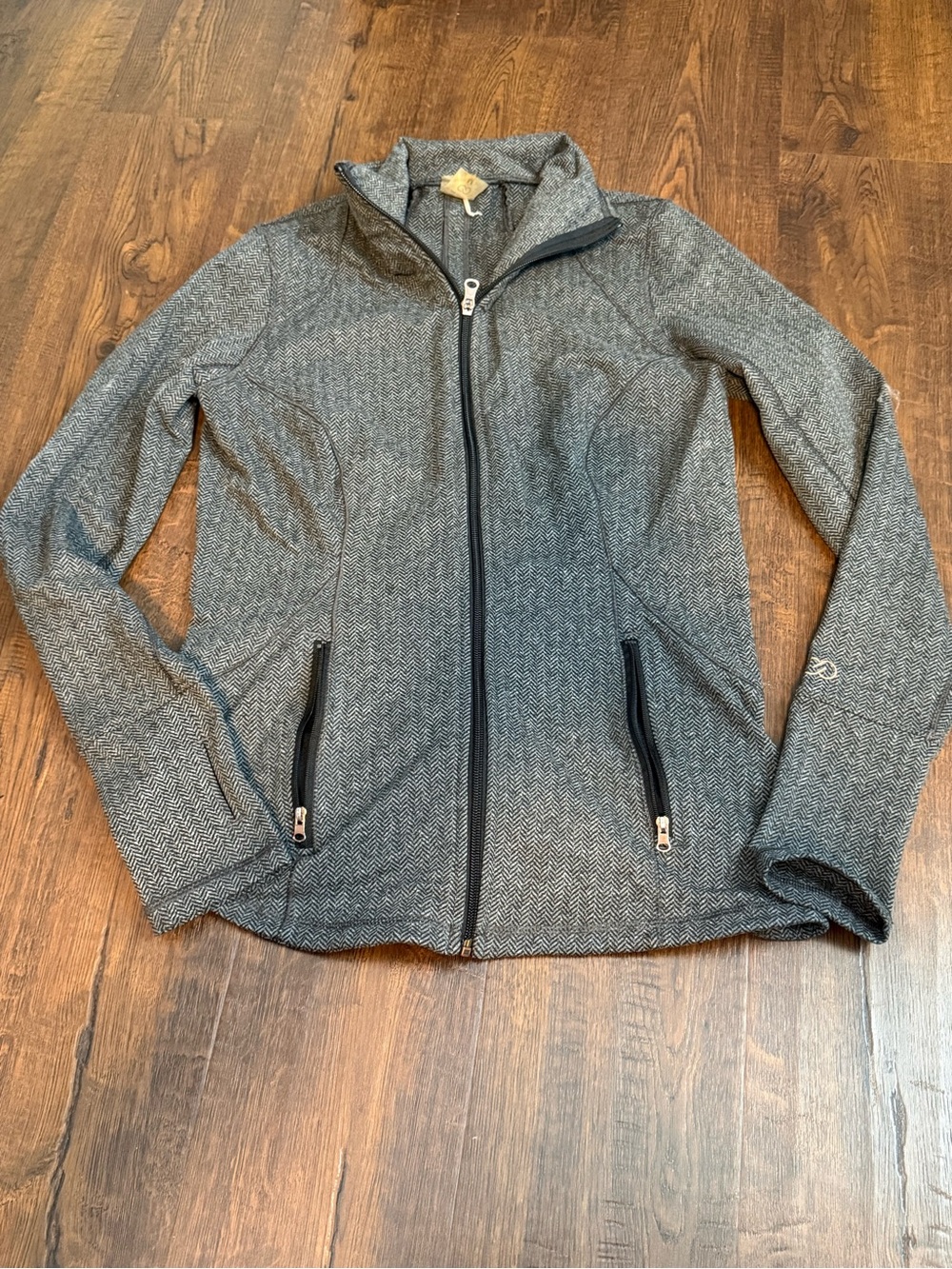 Calia herringbone track jacket